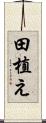 田植え Scroll