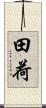田荷 Scroll