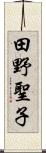 田野聖子 Scroll