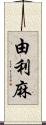 由利麻 Scroll