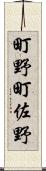 町野町佐野 Scroll