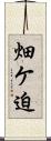畑ケ迫 Scroll
