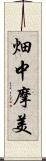 畑中摩美 Scroll