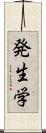 発生学 Scroll