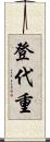 登代重 Scroll
