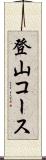 登山コース Scroll