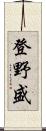 登野盛 Scroll