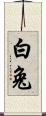 白兔 Scroll