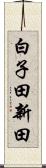 白子田新田 Scroll