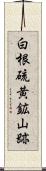 白根硫黄鉱山跡 Scroll