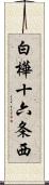 白樺十六条西 Scroll