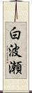 白波瀬 Scroll