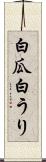 白瓜 Scroll