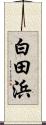 白田浜 Scroll