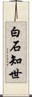 白石知世 Scroll