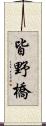 皆野橋 Scroll