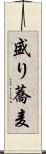 盛り蕎麦 Scroll