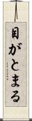 目がとまる Scroll