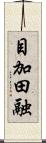 目加田融 Scroll