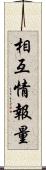 相互情報量 Scroll