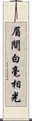 眉間白毫相光 Scroll