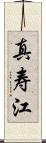 真寿江 Scroll