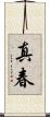 真春 Scroll