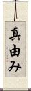 真由み Scroll