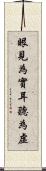 眼見為實，耳聽為虛 Scroll