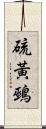 硫黃鵐 Scroll