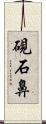 硯石鼻 Scroll