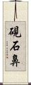 硯石鼻 Scroll