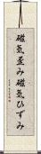 磁気歪み Scroll