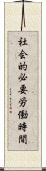 社会的必要労働時間 Scroll