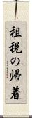 租税の帰着 Scroll