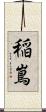 稲嶌 Scroll