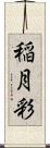稲月彩 Scroll