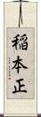 稲本正 Scroll