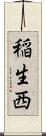 稲生西 Scroll