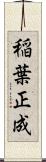 稲葉正成 Scroll