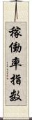 稼働率指数 Scroll