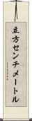立方センチメートル Scroll