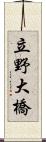 立野大橋 Scroll