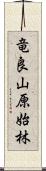 竜良山原始林 Scroll