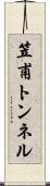 笠甫トンネル Scroll
