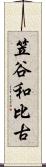 笠谷和比古 Scroll