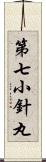第七小針丸 Scroll