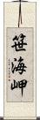 笹海岬 Scroll