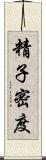 精子密度 Scroll