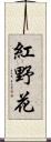 紅野花 Scroll